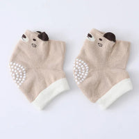 0-3 Years Cotton  Baby Knee Pad Girls Boys Anti-slip Knee Pads Newborn Protector Crawling Elbow Cushion Kid Leging Kneecaps