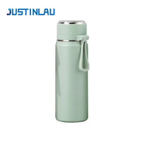500/600ml Stainless Steel Vacuum Flask Cold&Hot Cup Thermos Cup Double Wall Car Cup Thermal Iced Travel Mug Coffee Insulated Cup