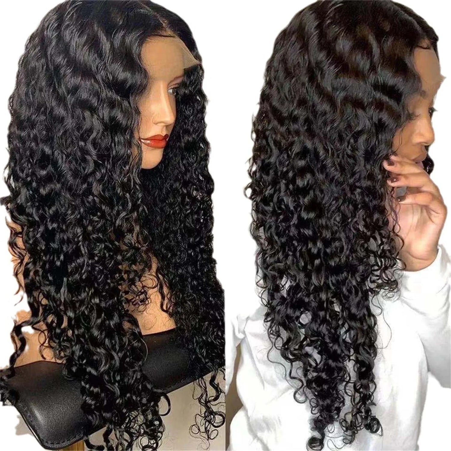 Human & Brazilian Hair Wig