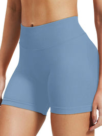 High stretch hip lifting fitness yoga shorts with peach hips and no awkward lines, Pilates medium intensity training shorts