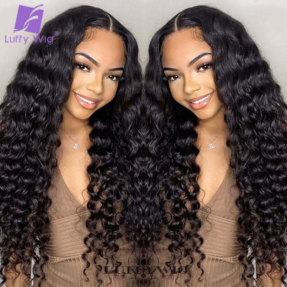 Burmese Full Double Drawn Deep Wave Human Hair Bulk for Braiding No Weft Remy Human Hair Bulk Bundles Braiding Hair Extensions