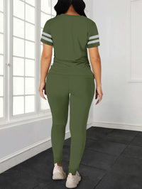 Women's Summer Casual  Set Fashionable Comfortable Ensemble Ladies Clothing Outfit