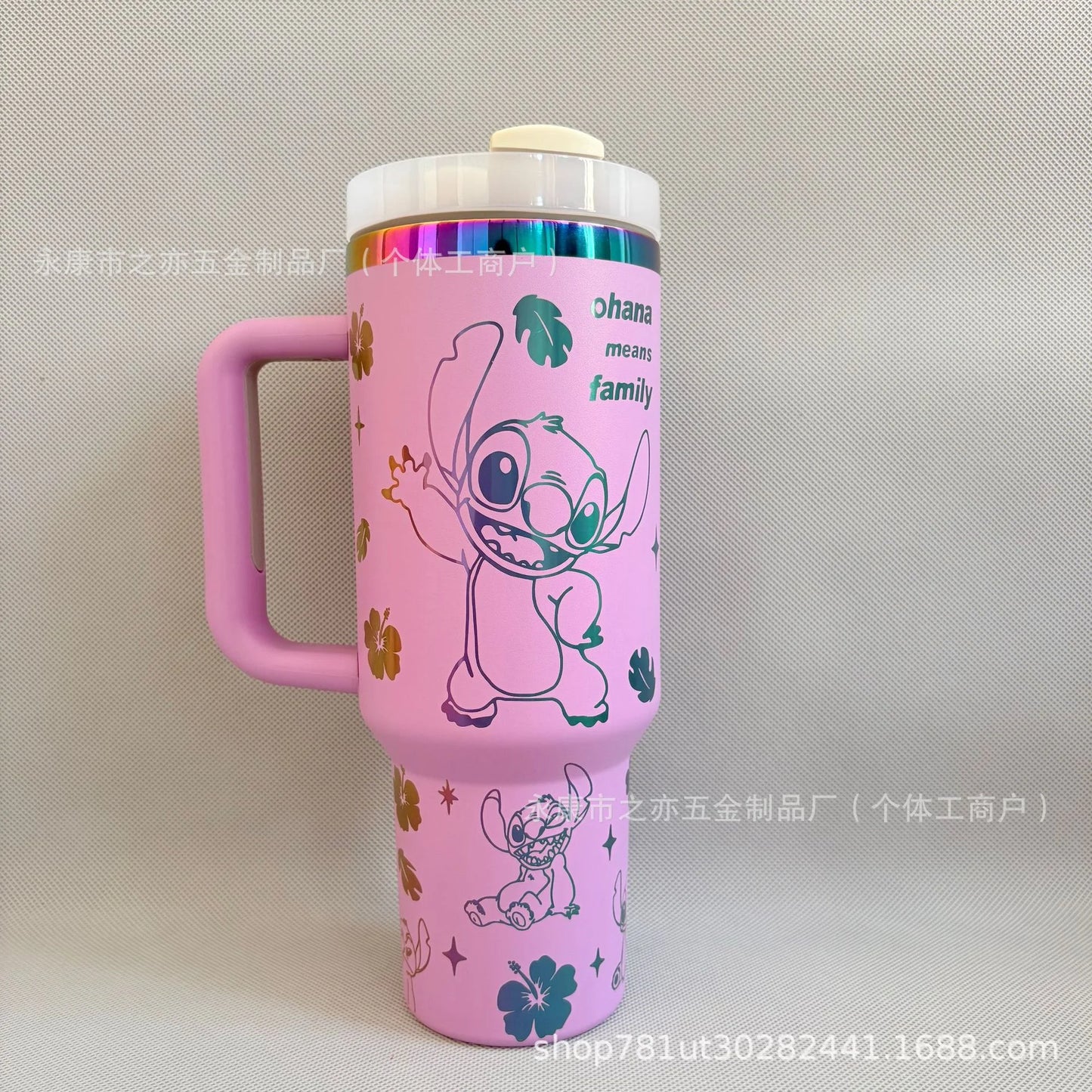 Cute 1180ml 40OZ Stainless Steel Insulated Cup 304 Stainless Steel Vacuum Insulated Car Coffee Cup Sports Outdoor Travel