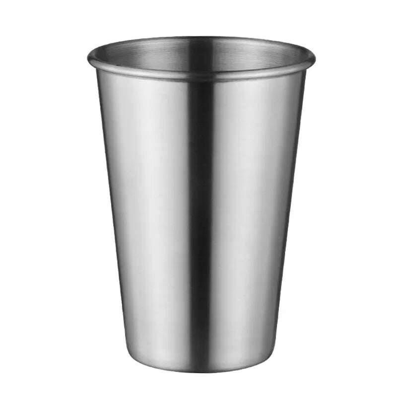 Stainless Steel Gold Cups 300ML Insulated Metal Cup 304 Drinking Beer Mug Metal Travel Drink Cup