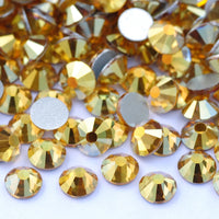 YANRUO 2058 Top Non Hotfix Flat Back Rhinestones Glass DIY Cold Fixation Nail Art Decorations Stones And Crystals Strass Crafts