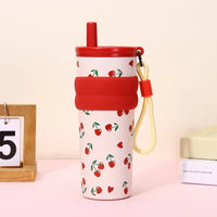 Eco-Friendly Stainless Steel Insulation Cup High-Capacity Leak-Proof Vacuum Flask Large Capacity 600ml Vacuum Cup Office