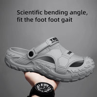 EVA Men's Outdoor Summer Wearable Clog Shoes Anti-Slip Breathable Odor-Resistant Slip-Resistant Sandals