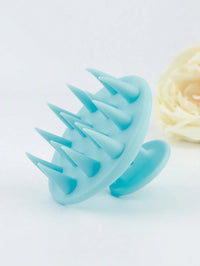 1pc Silicone Shampoo Brush Body Massage Brush Bath Shower Brush Salon Hairdressing Tool Scalp Massage Comb Hair Washing Comb