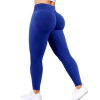 Summer Women Three Waist Gym Yoga Pants High Waist Peach Buttocks Solid Color Tight Fitting Sports Leggings Yoga Exercise Pants