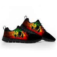 Reggae Rastafarian Lion Of Judah Sports Shoes Mens Womens Teenager Kids Children Sneakers