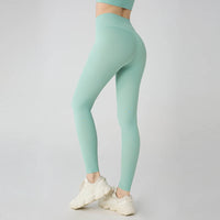 Summer Hot Sale Yoga Leggings Women High Waisted Hip Lifting Fitness Leggings Running Cycling Pants Breathable Sports Leggings