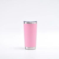 20oz High Color Double Layer Stainless Steel Insulated Cup Car Cup Ice Cream Cup Beer Cup Outdoor Portable Water Cup
