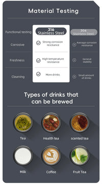 One Button Open Water Bottle with Lifting Rope, Large Capacity Stainless Steel Thermos Bottle,Outdoor Sport Vacuum Flasks