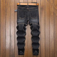 Pants Men Jeans Pantalones Hombre Pantalon Homme Jean Slim Business Classic Denim Trousers Biker High Quality Male Straight