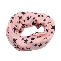 Winter Spring  Kids Scarf Baby Clothing Accessory Scarf Boys Girls Neck Collar Outdoor Snood Children Cotton Scarf Cute Stars