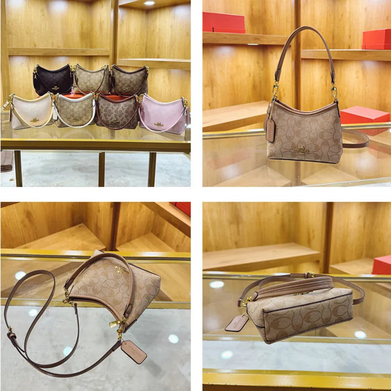 Ladies Elegant Underarm Handbags Geometric Print Wallets For Women Hobo Handbags Hand Bag Ladies Shoulder Crossbody Bags