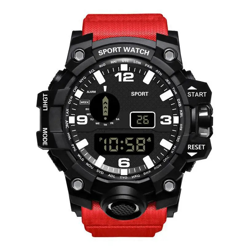 New Multifunctional Electronic Watch for Men Casual Simple Sports Mens Watches Fashionable Wristwatch Accessories