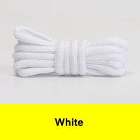 Oval Sneakers Shoe Laces Semicircle Sports Shoelaces Classic Round Shoelace Adult Unisex Woven Casual Boots Laces Shoestrings