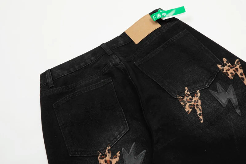 Spring Summer New Fashion Casual Hip Hop Softened Denim Straight Leg Pants High Street Men Women Loose Comfortable Jeans