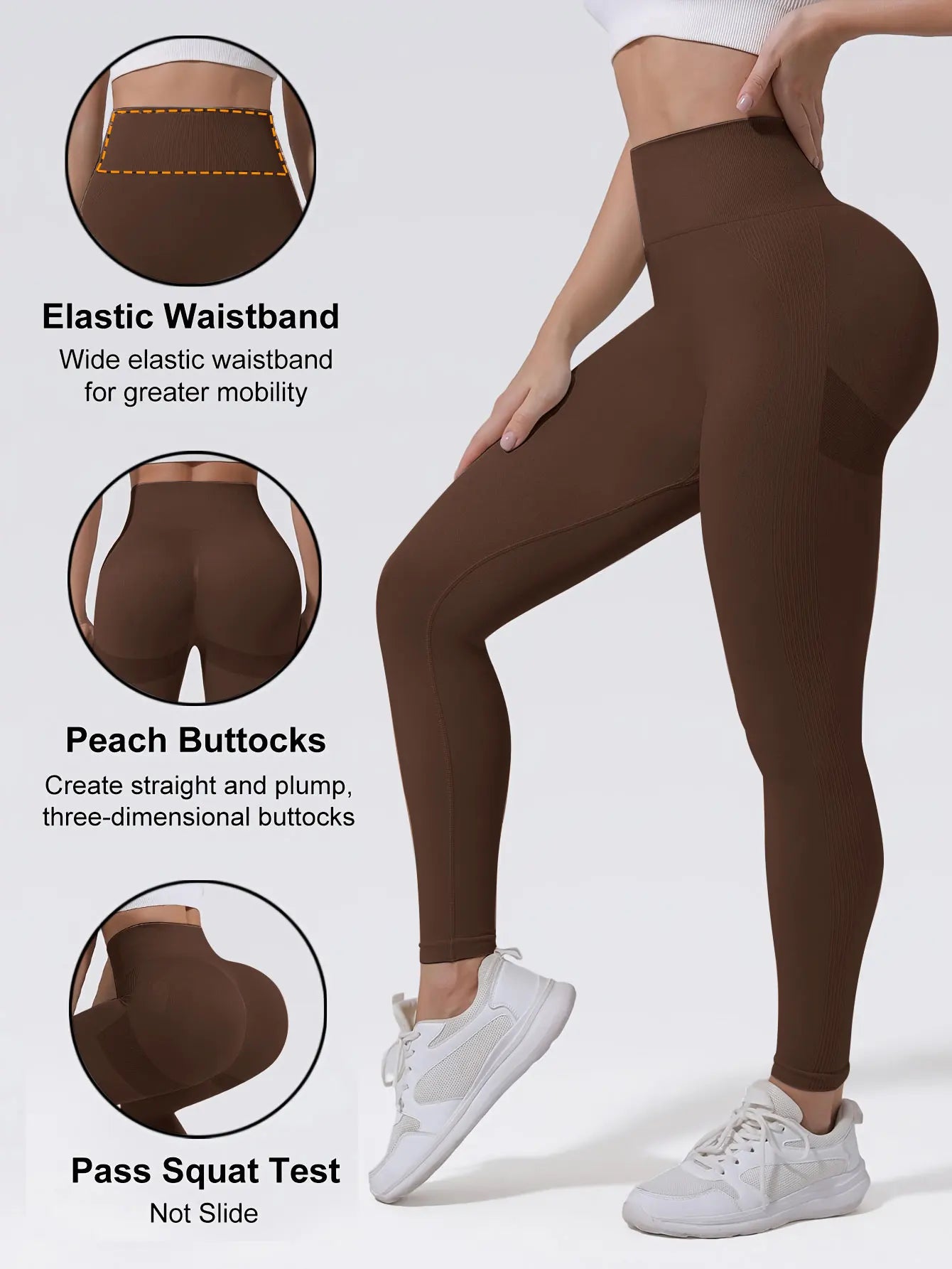 CZGUKE Seamless women's high waisted yoga pants sexy hip lifting tight sports pants fitness yoga push ups tight sports pants