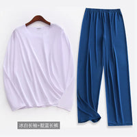 L-5XL Pyjamas Homme Plus Size Men Pajamas Set New Spring Summer Home Clothes Autumn Sleepwear Man Nightwear Pijamas De Hombre