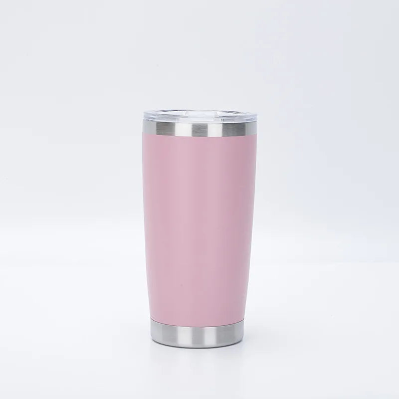 Stainless Steel Skinny Tumblers with Lids Double Wall Vacuum Insulated Travel Mug Reusable Water Coffee Cup for Cold Hot Drinks