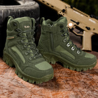 New Men's Boots Tactical Shoes Outdoor Sneakers Hiking Shoes Mountaineering Walking Jogging Ankle Boots Botas Cuturno Masculinas