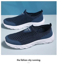 YRZL Lightweight Men Casual Shoes Breathable Slip on Male Casual Sneakers Anti-slip Men's Flats Outdoor Walking Shoes Size 39-46