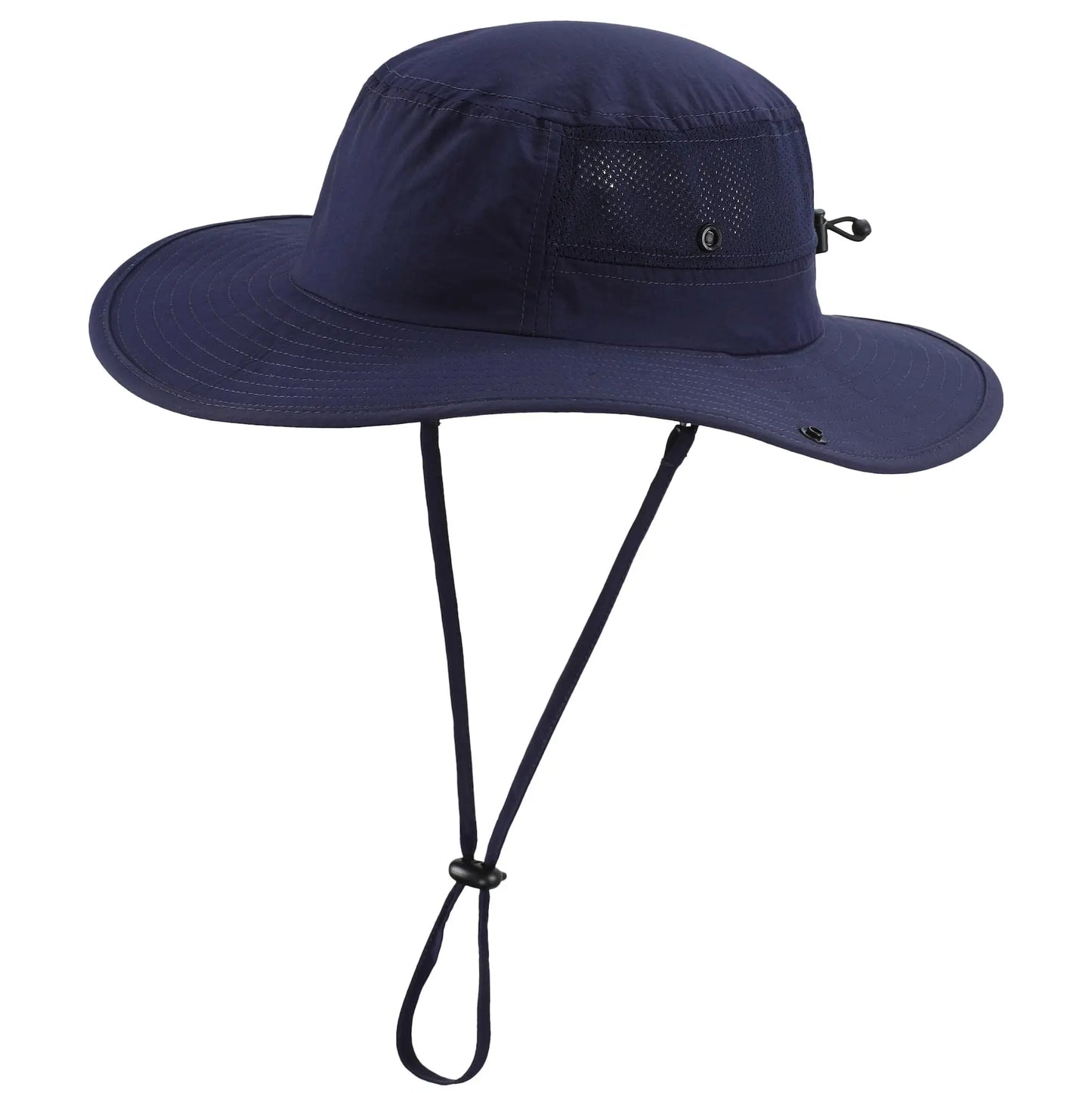 Connectyle UPF50+ Mens Sun Hat Wide Brim Adjustable Womens UV Protection Beach Bucket Hat for Fishing Hiking Snap Up Cowboy Hat