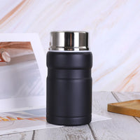 304 Stainless Steel Stew Beaker, Large Capacity Insulated Cup, Portable Student Office Worker Insulated Lunch Box.