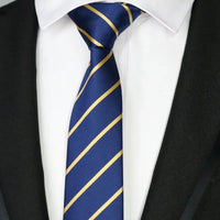 New Slim Narrow Skinny 6CM Mens Necktie Neck Ties For Man Plaids Polka Dot Striped Jacquard Cravat Business Party Corbatas