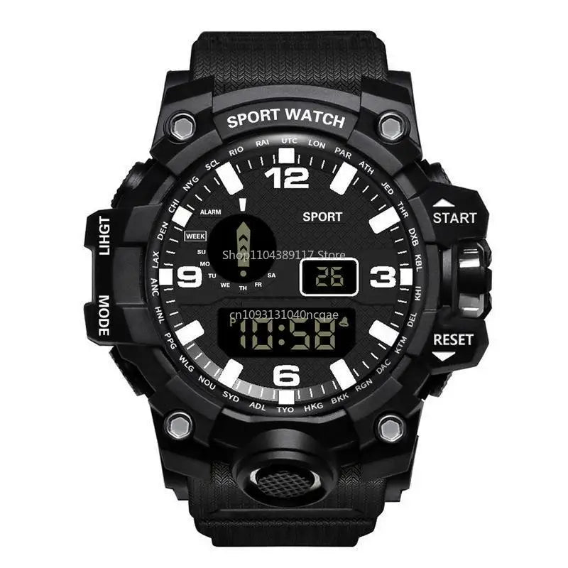 New Multifunctional Electronic Watch for Men Casual Simple Sports Mens Watches Fashionable Wristwatch Accessories