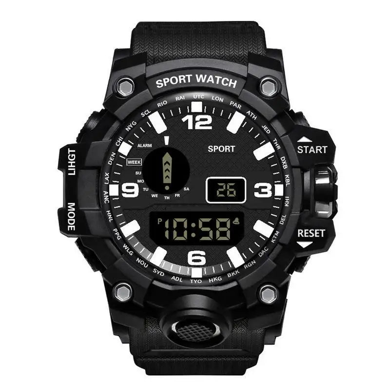 New Multifunctional Electronic Watch for Men Casual Simple Sports Mens Watches Fashionable Wristwatch Accessories