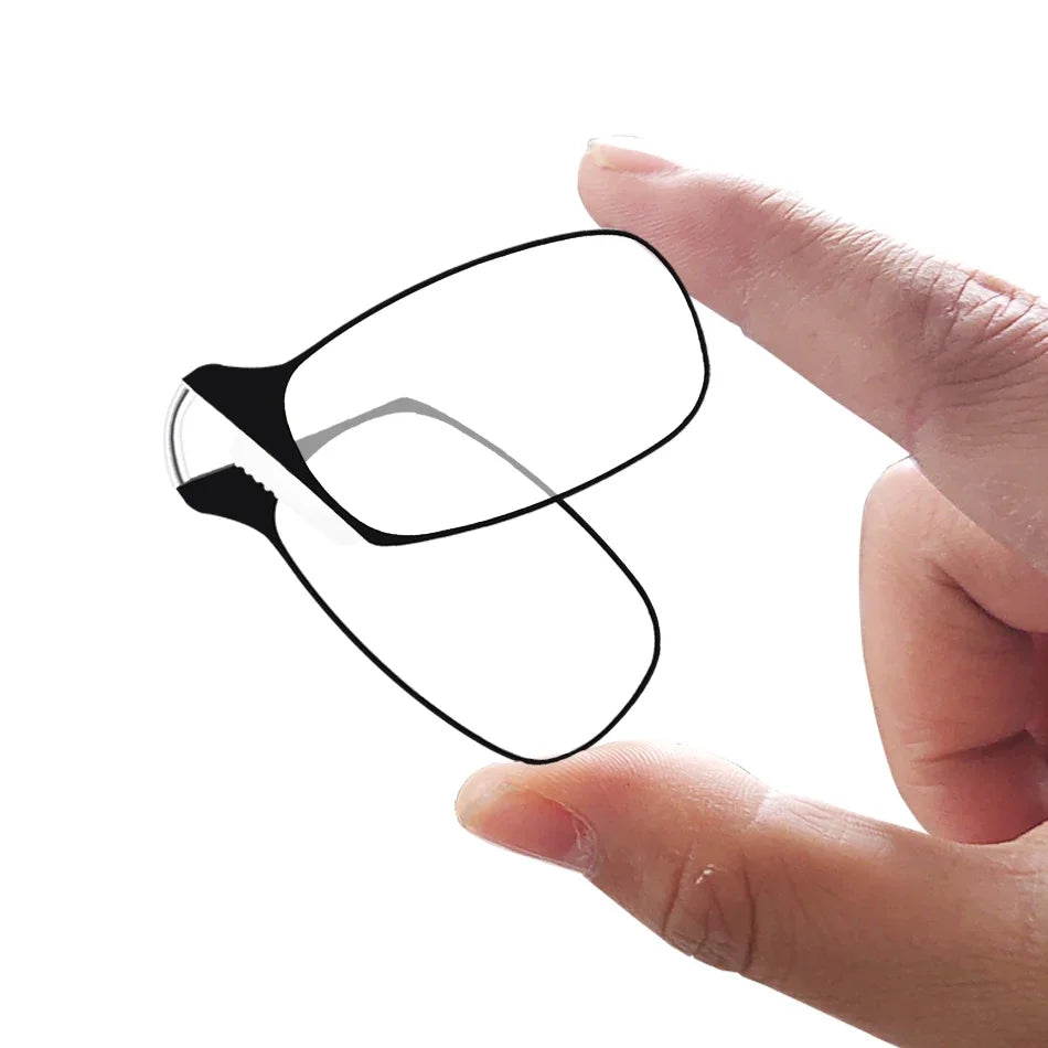 Eyeglasses Without Temples Eyeglasses for Phone Eyeglasses Mens Reading Glasses Womens Fashion Magnifying Glasses Clear Frame