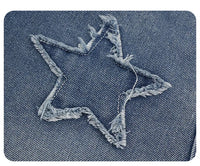 Girls Jeans 2025 Spring Autumn New Fashion Star Pattern Casual Denim Pants School Kids Trendy Teenage Children's Trousers 5-14T