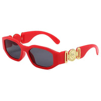 New Retro Irregular Square Sunglasses for Women Men Fashion Designer Small Frame Sun Glasses Trending Product Shades UV400