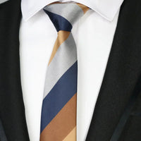 New Slim Narrow Skinny 6CM Mens Necktie Neck Ties For Man Plaids Polka Dot Striped Jacquard Cravat Business Party Corbatas