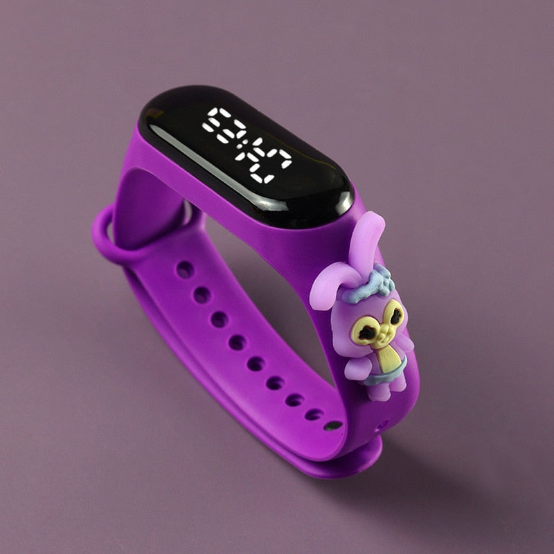 Relojes de moda para niños y mujeres, pulsera electrónica, reloj deportivo táctil LED, muñeca de Spiderman, reloj impermeable