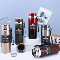 316 Stainless Steel Insulated Cup with Straps, Popular Outdoor Sports and Home Gift Customized Insulated Water Bottle