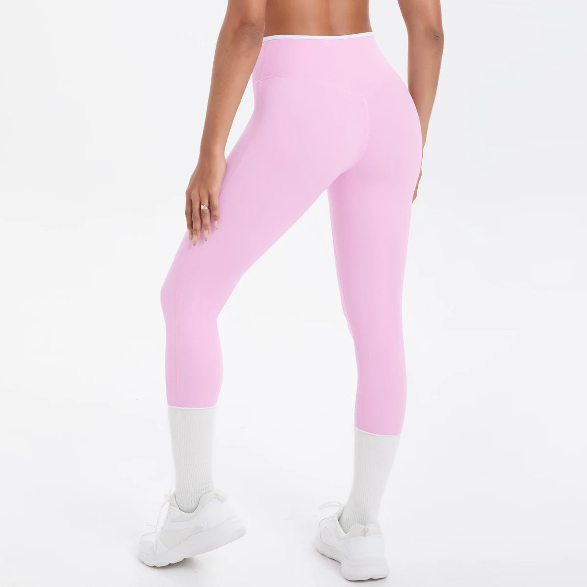 Women Cross High Waisted Sports Suit Breathable Fitness Running Workout Yoga Set Casual Pilates Sportwear Leggings