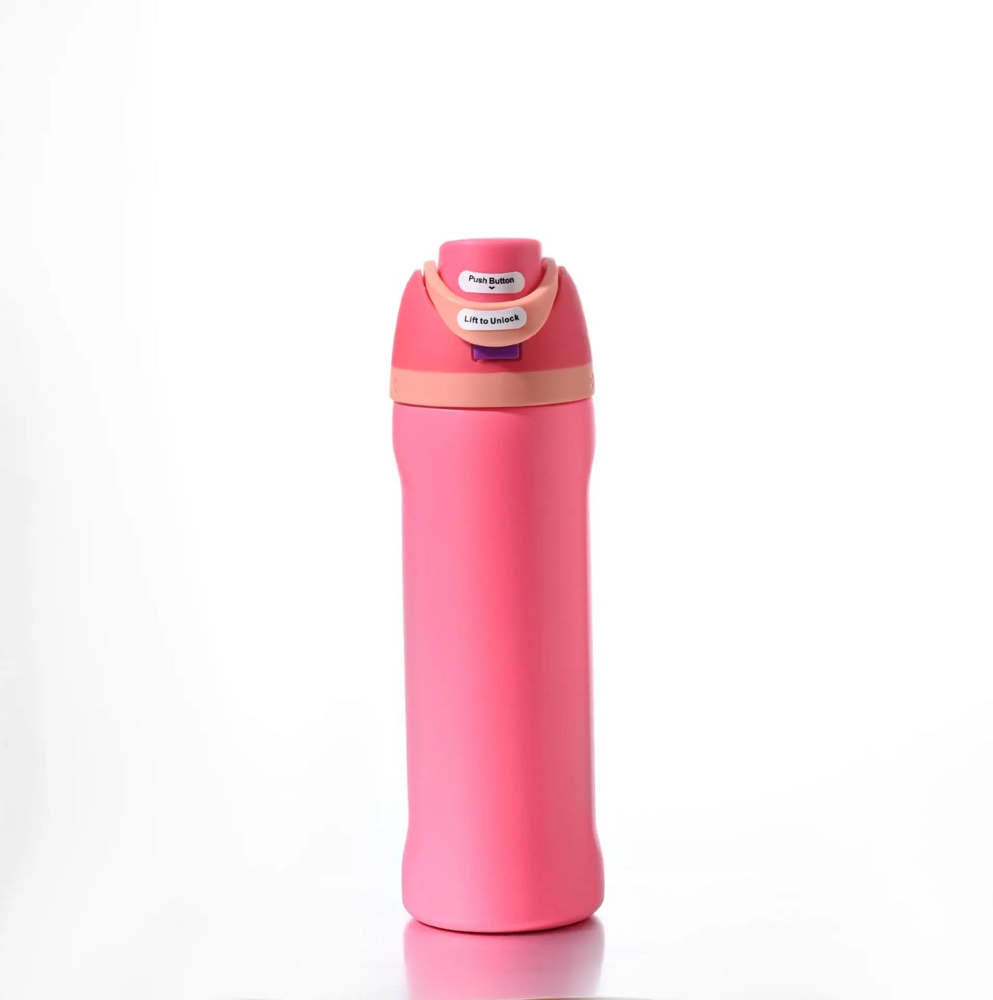 24oz Stainless Steel Insulated Cup with Straw Vacuum Thermos Mug for Coffee Iced Drinks Hot/Cold Double Wall Tumbler