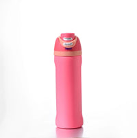 24oz Stainless Steel Insulated Cup with Straw Vacuum Thermos Mug for Coffee Iced Drinks Hot/Cold Double Wall Tumbler