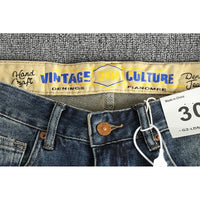 Embroidered Retro Jeans Men's High-End Quality Men's Clothing Slim-Fitting Small Straight Fashionable All-Match Youth Trousers