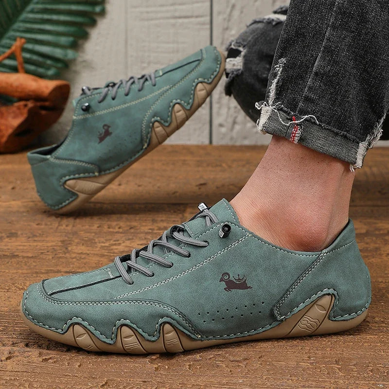 Durable Men's Running Shoes - Stylish High Top Design Women's Hiking Upper and Comfortable Rubber Sole Suitable for All Seasons