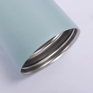 Stainless Steel Insulated Vacuum Drinking Cup with Tumbler Lid and Straw, 500/750ml Beer Mug, Tea Mug, Travel Cup