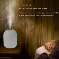 250ML USB Mini Air Humidifier Aroma Essential Oil Diffuser For Home Car Ultrasonic Mute Mist Maker Diffuser with LED Color Lamp