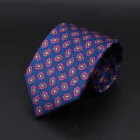 Fashion Men's 7.5cm Silk Tie Super Soft Bohemian Style Dot Chic Novelty Red Blue Necktie Suit Shirt Luxury Banquet Accessories