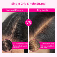 Invisi Strap 360 Glueless Full Lace Front Wigs Human Hair HD Straight 13x4 Lace Frontal Wig Pre Plucked Drawstring Wig for Women