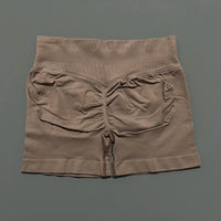 Gym Shorts Women Fitness Sports Biker Shorts High Waist And Waist Tightening Yoga Shorts Workout Scrunch Butt Seamless Leggings