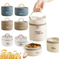 Stainless Steel Vacuum Thermal Lunch Box Insulated Lunch Bag Food Warmer Soup Cup Thermos Containers lunch box for kids tupper